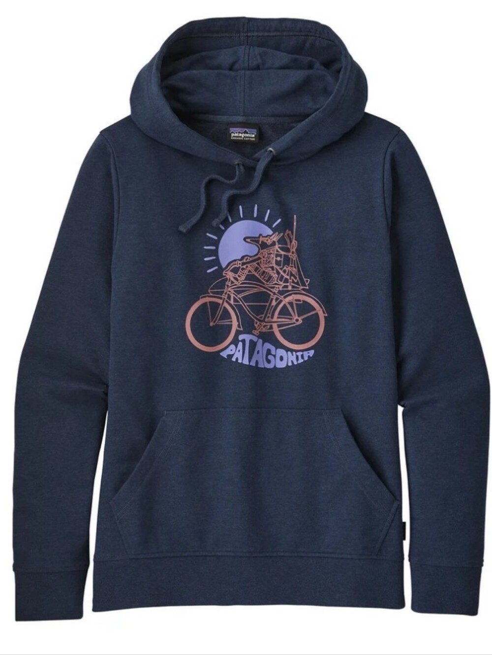 Patagonia Fisherfox Ahnya Hoodie In Navy Blue